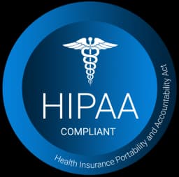 HIPAA compliance badge